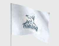 Флаг Рыбалка 100х150 см Флаг Рыбалка 100х150 см