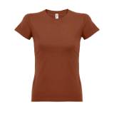 Футболка женская IMPERIAL WOMEN, терракотовый_M, 100% хлопок, 190 г/м2