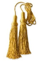 Кисть знаменная под золото (пара)