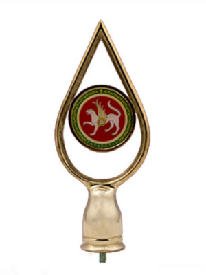 Навершие металлическое с гербом Республики Татарстан