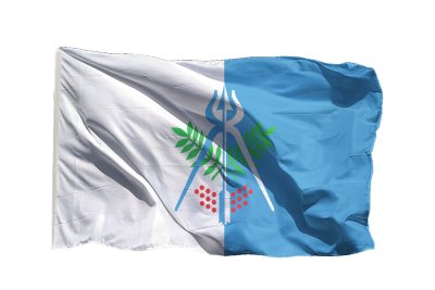 Флаг Ижевска 90х135 см Флаг Ижевска 90х135 см