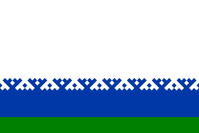 Флаг Ненецкого автономного округа 90х135 см