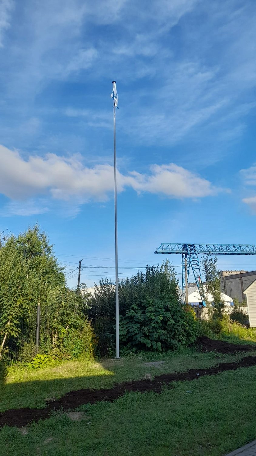 Установка уличных флагштоков в 2024 году