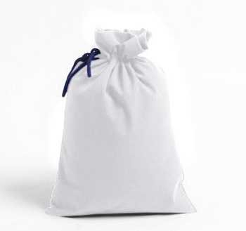 Мешочек из флокированной замши 20х30 см