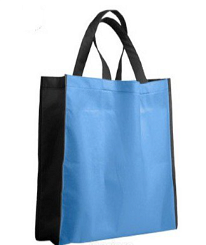 Сумка из спанбонда Бокс объёмная 50х40х10 см, комбинированная