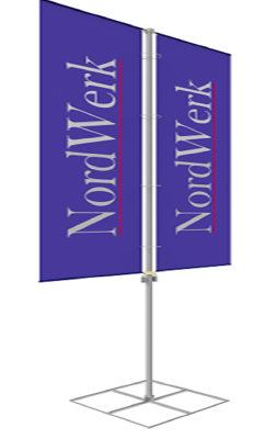 Флагшток Моби Дуэт 6 м.